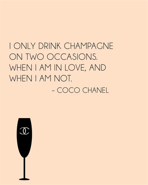 chanel makeup slogan|coco Chanel champagne quotes.